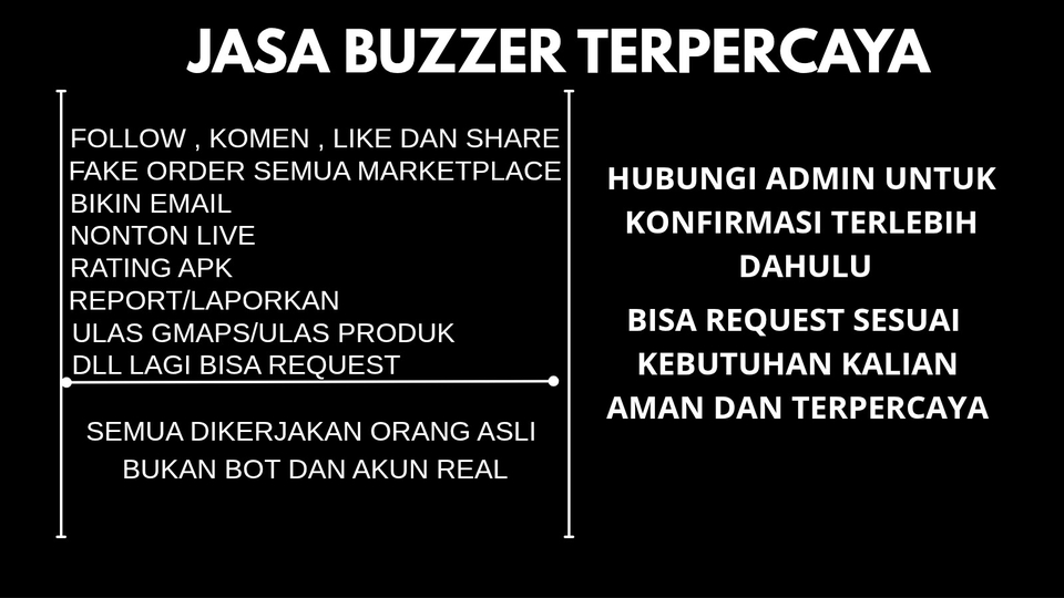 Jasa Buzzer Social Media IG, Facebook, Tiktok, maupun Twitter - JASA BUZZER SOSIAL MEDIA
