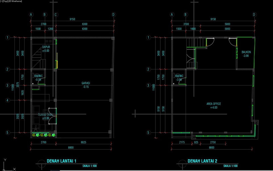 CAD Drawing - 2D AUTOCAD | REVISI ULIMITED | 20rb/m2 - 2