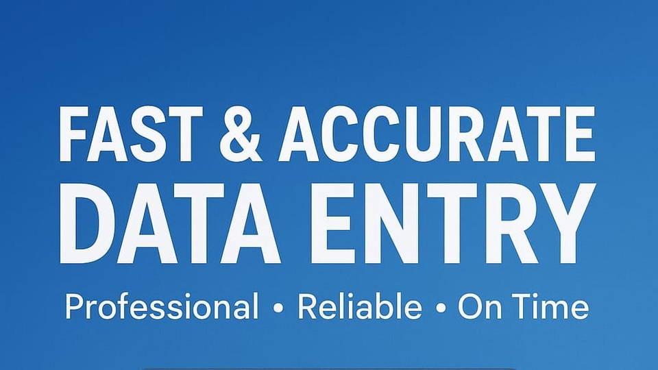 Jasa Input Berbagai Jenis Data Entry Online - Freelancer Data Entry & Pengetikan Cepat Profesional