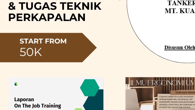 Jasa Lainnya di Konsultasi - Konsultasi Tugas Akhir Perancangan Kapal