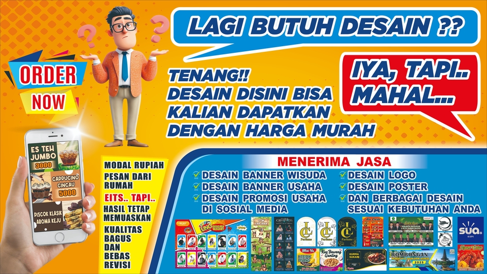 Jasa Desain Spanduk Kreatif untuk Promosi Bisnis - DESAIN GRAFIS