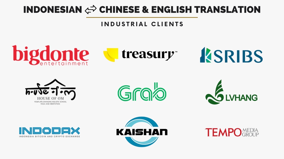 Penerjemahan - 1 Day Work - Professional CHN - ENG - ID Translator (5+ Years Experience, 100+ Projects) - 2