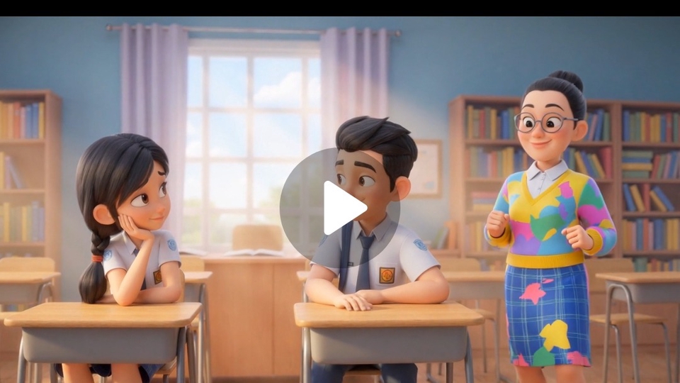 Video animasi singkat