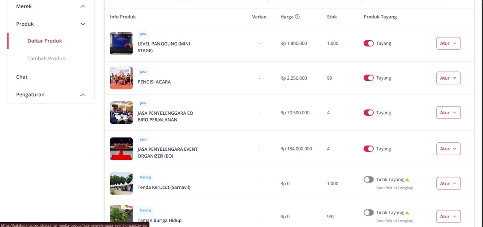 Update Produk Toko Online - Jasa Pengurusan Akun Inaproc (Admin) - 3