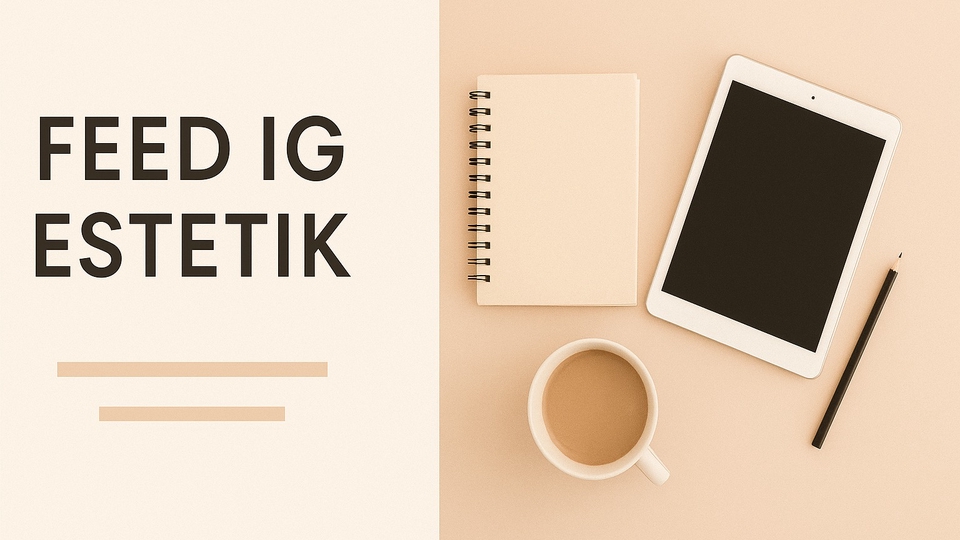 Jasa Web Design / Desain Website Profesional - Desain Feed Instagram Estetik & Profesional untuk Bisnis / Personal