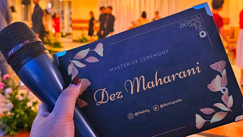Master of Ceremony untuk Resepsi Wedding, Akad, maupaun Events