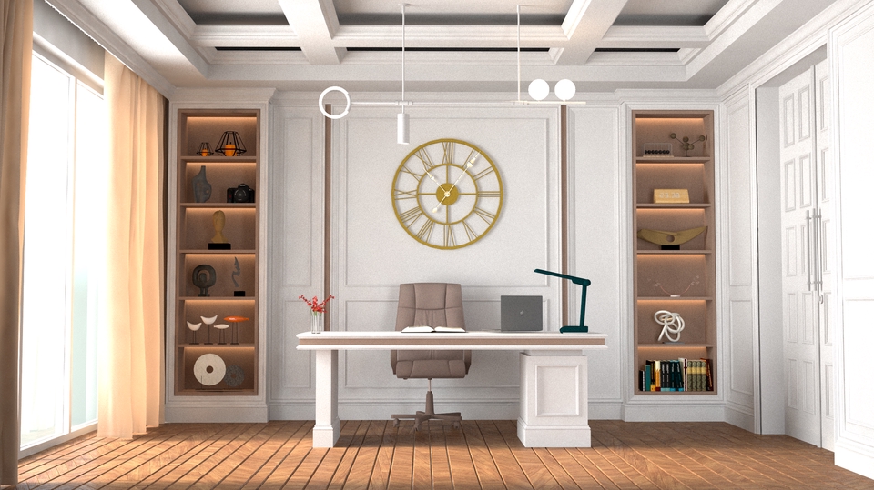 3D Model - Desain Rumah, Kantor dan Interior  - 2