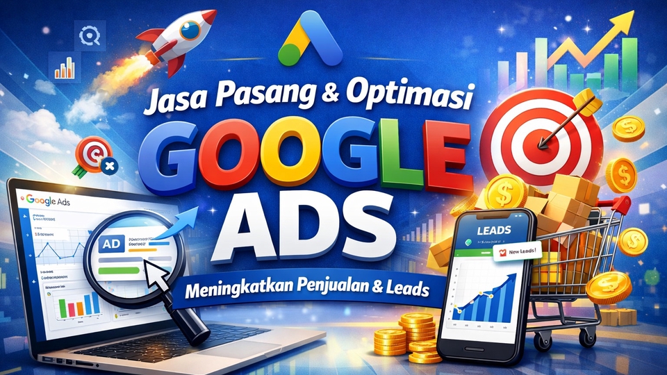 Jasa Pasang & Optimasi Google Ads untuk Meningkatkan Penjualan & Leads