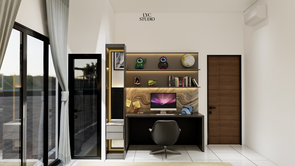 3D Rendering - Interior Design Plan and 3D Rendering - 13