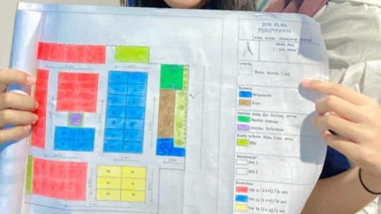 Jasa Gambar Denah Rumah Akurat dan Fungsional - Site plan perumahan
