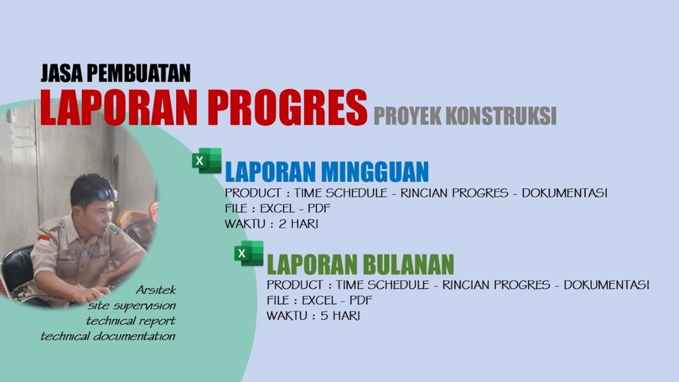 Laporan Progres Fisik - Laporan Proyek Konstruksi - Field Engineer - Konsultan Pengawas