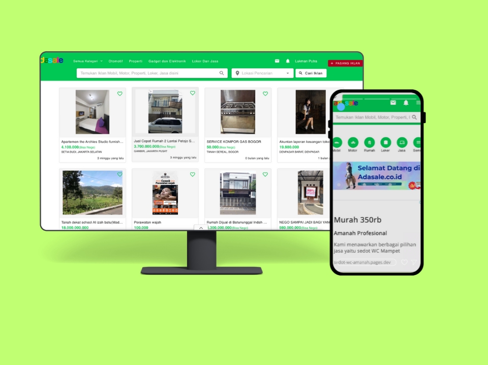 Web Development - Pembuatan Website & Sistem Custom (Company Profile, Reservasi/Pemesanan (ticketing), Dashboard, API) - 2
