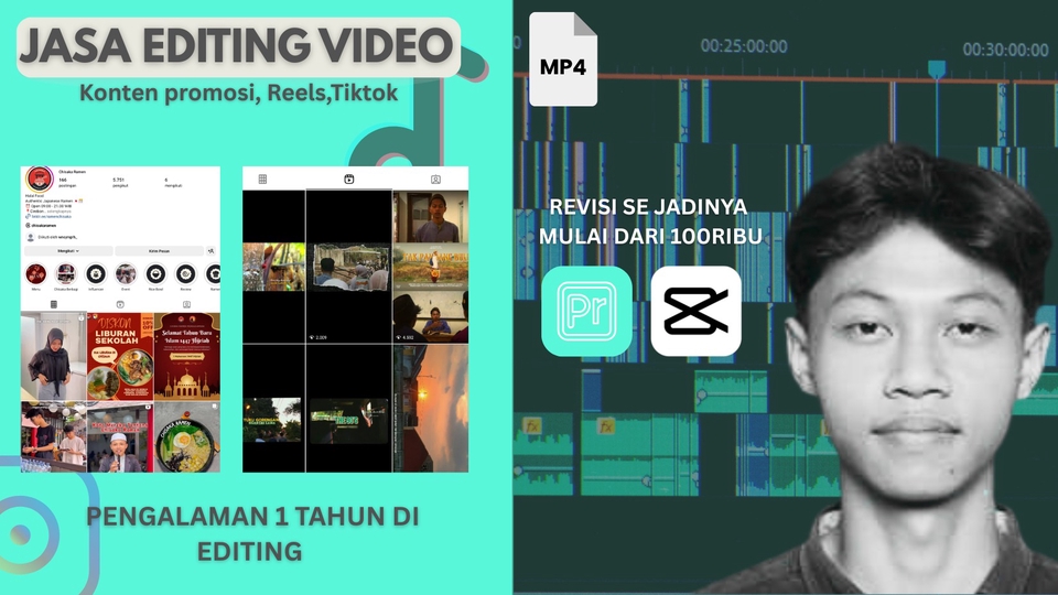 Editing video SOSMED| Reels,Tiktok
