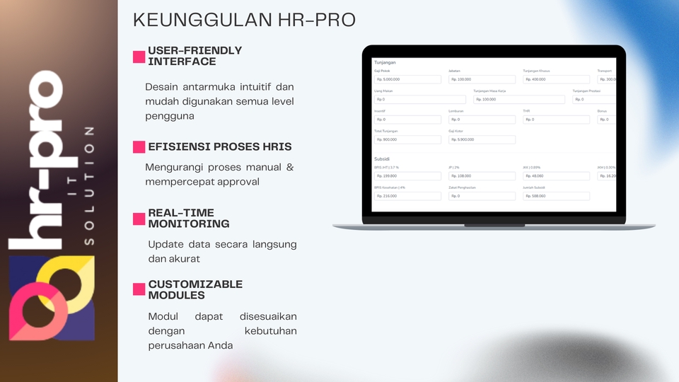 Aplikasi Desktop - Aplikasi HRIS - HR PRO - 6
