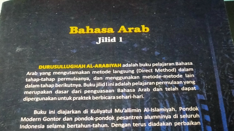 Jasa Pembuatan Modul Pembelajaran Profesional dan Interaktif - Jasa mengajar bahasa arab dari nol via online 