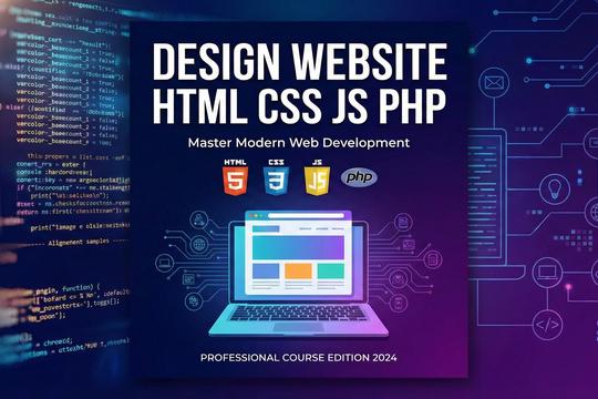 Design Website HTML CSS JS PHP