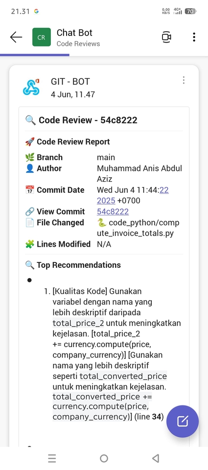 Jasa Lainnya - AI Integration - 4