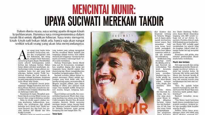 Jasa Web Design / Desain Website Profesional - Mencintai munir