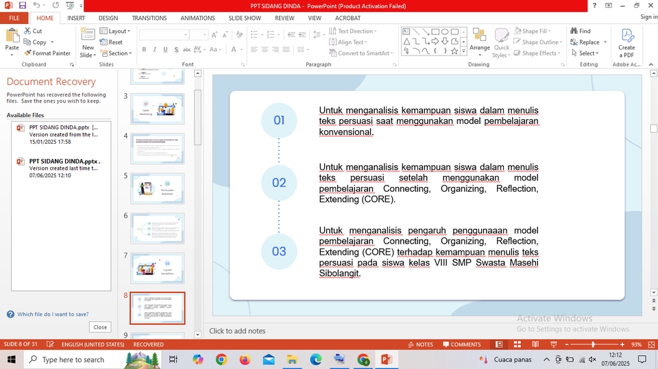 Presentasi - PPT / Salindia Sidang/Sempro/Tugas Rutin - 2