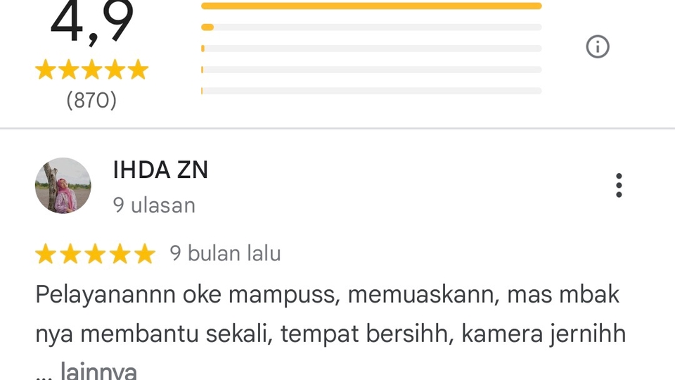 Jago bikin caption / review menarik