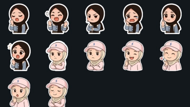 Jasa Desain Stiker Online Custom - Stiker WhatsApp Lucu