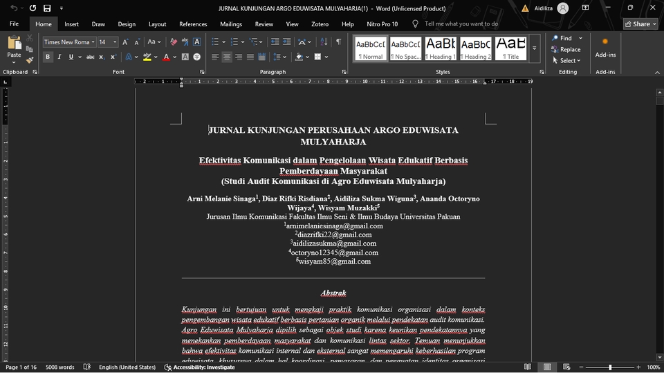 Jurnal