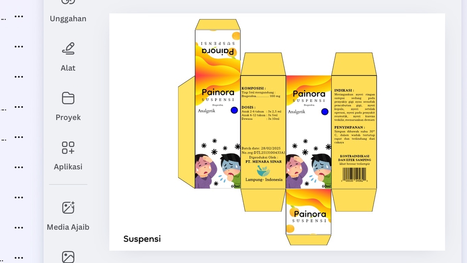 Kemasan obat seorang farmasis