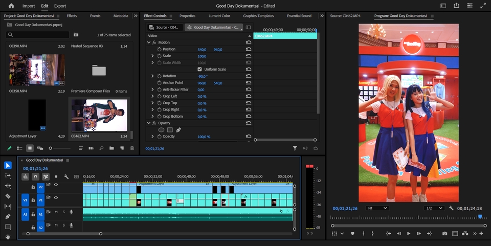Video Editing - Video Editing Cinematic Vlog, Review Produk, dll. (Youtube, Tiktok, dll) - 5