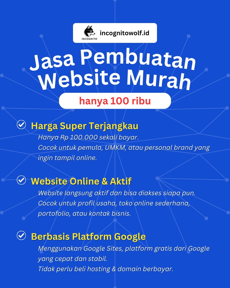 Web Development - Bikin website murah 100k - 3