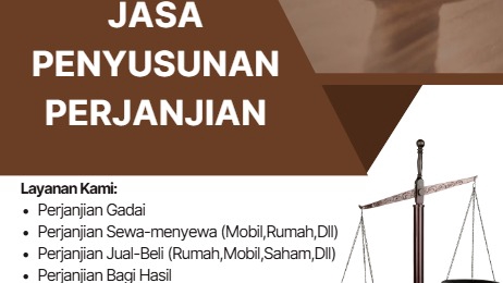 Jasa Review Kontrak atau Perjanjian Hukum - Jasa Konsultasi dan Penyusunan Perjanjian