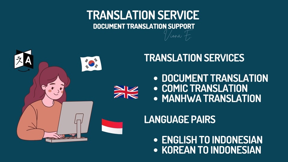 Pengetikan Umum - Jasa Menerjemahkan Dokumen & Komik/Manhwa (English-Indonesia, Korea-Indonesia) - 2