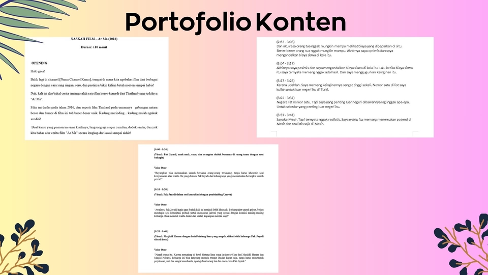 Penulisan Konten - PENULIS FIKSI & Non FIksi ( Novel, Cerpen, Autobiografi, Pantun dll ) - 12