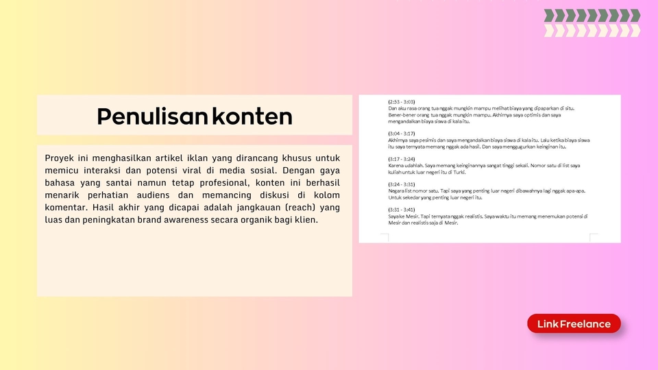 Penulisan Konten - PENULIS FIKSI & Non FIksi ( Novel, Cerpen, Autobiografi, Pantun dll ) - 11