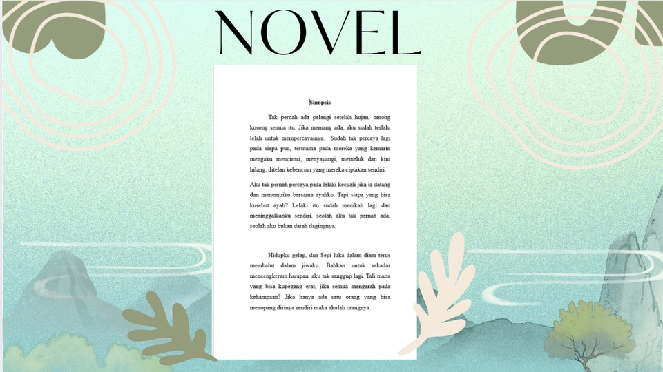 Penulisan Konten - PENULIS FIKSI & Non FIksi ( Novel, Cerpen, Autobiografi, Pantun dll ) - 3