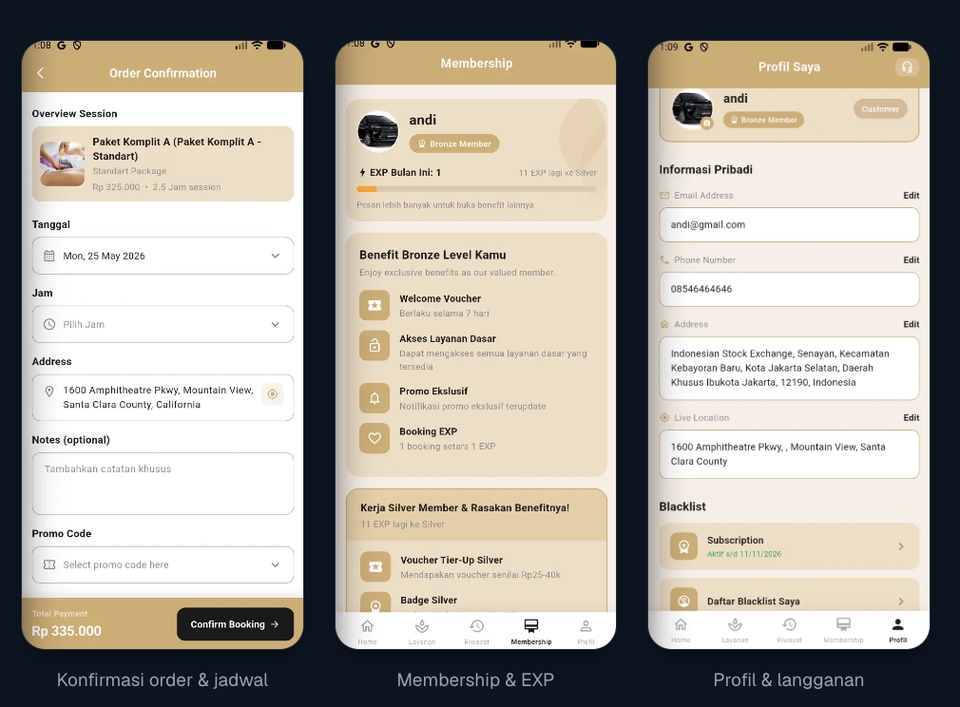 Aplikasi Ponsel - Aplikasi Android/Ios Best Spa dan Jasa Lainnya - 3