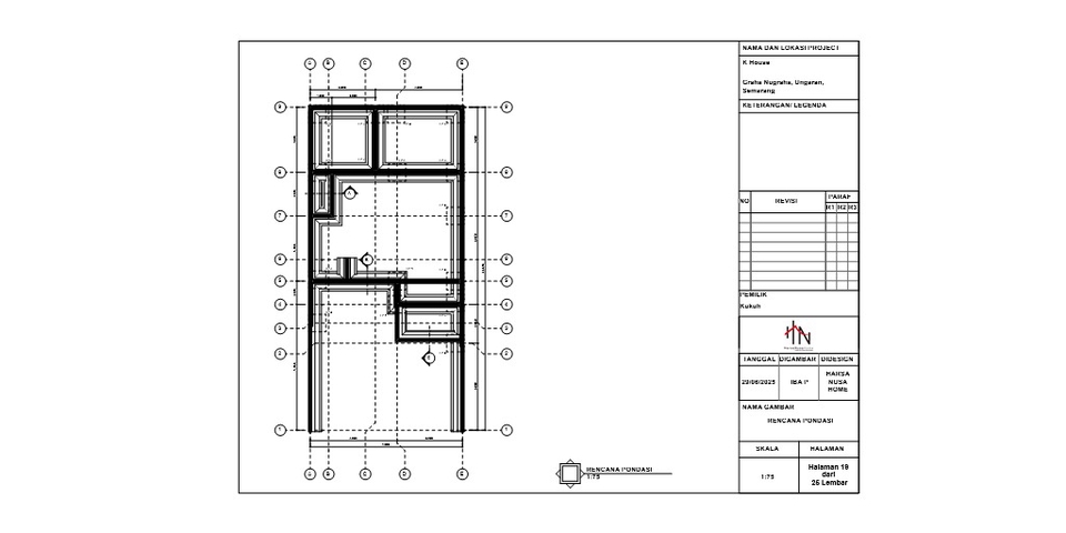 CAD Drawing - Gambar Kerja Arsitektur, Struktur, MEP & Interior - 19