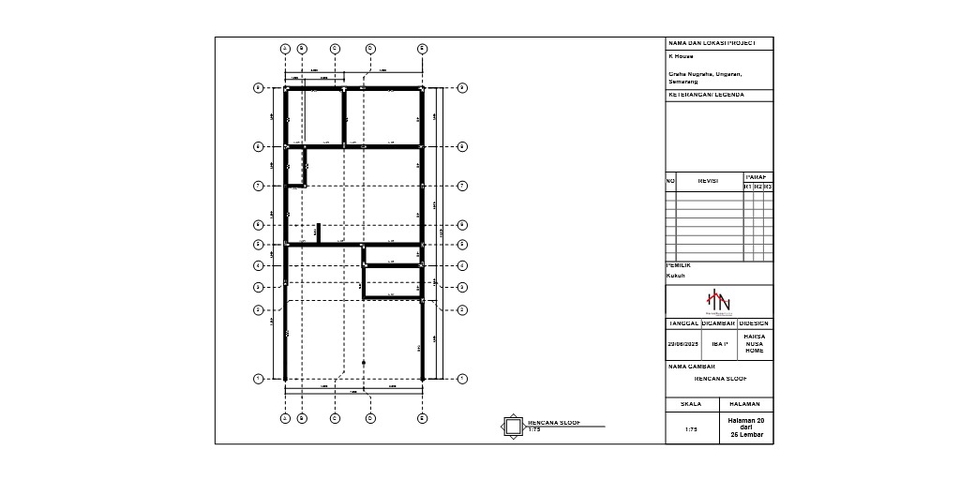 CAD Drawing - Gambar Kerja Arsitektur, Struktur, MEP & Interior - 20