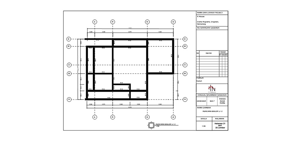 CAD Drawing - Gambar Kerja Arsitektur, Struktur, MEP & Interior - 21