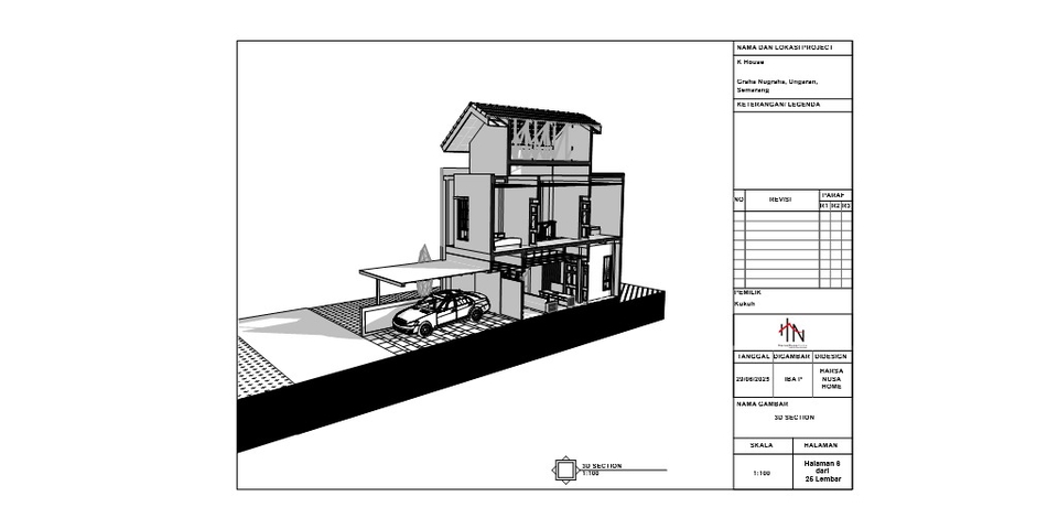 CAD Drawing - Gambar Kerja Arsitektur, Struktur, MEP & Interior - 6