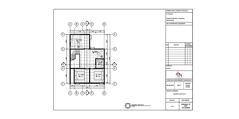 CAD Drawing - Gambar Kerja Arsitektur, Struktur, MEP & Interior - 10