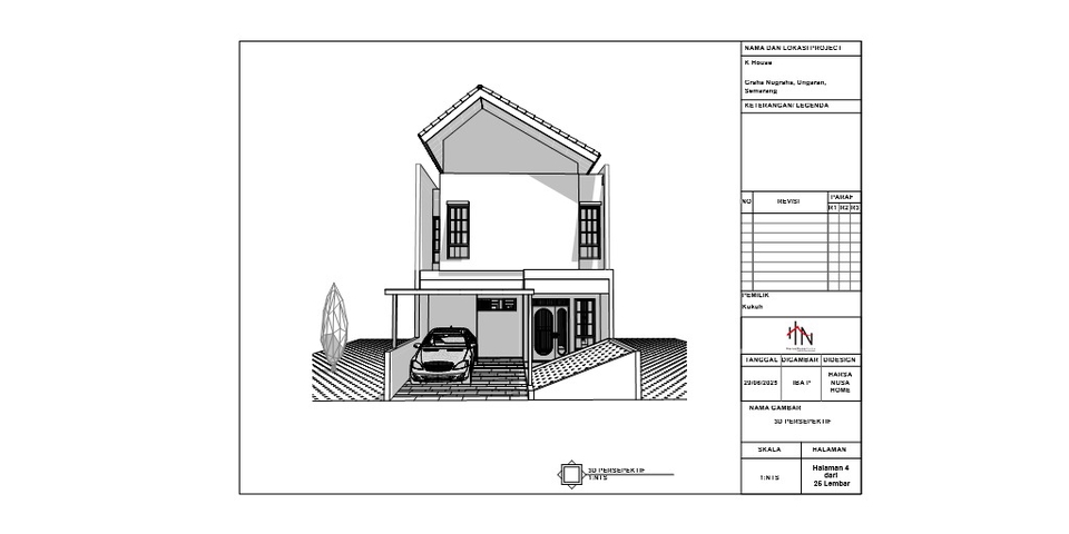 CAD Drawing - Gambar Kerja Arsitektur, Struktur, MEP & Interior - 4