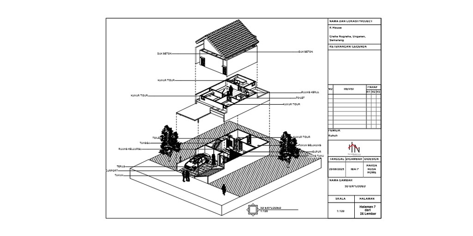 CAD Drawing - Gambar Kerja Arsitektur, Struktur, MEP & Interior - 7