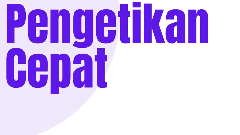 Pengetikan Cepat