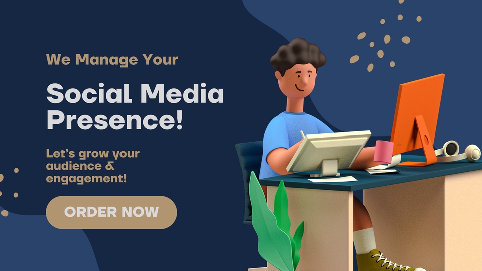 Admin Sosial Media: Kelola Akun Instagram/FaceBook/TikTok + Jadwal Konten & Respon Chat