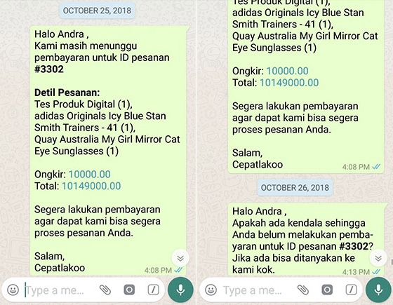 Admin Web & Page - customer service - 2