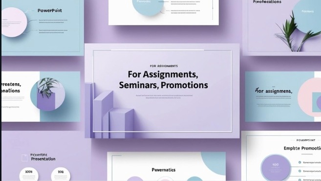 Desain slide powerpoint yang rapih, estetik,dan cocok untuk tugas presentasi atau bisnis 