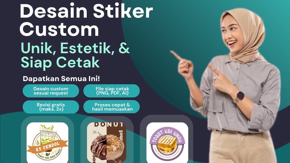 Jasa Desain Stiker Online Custom - Jasa Desain Stiker 