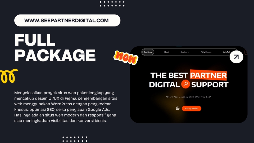 Web Development - Jasa Pembuatan Website Profesional Company Profile, Toko Online, Landing Page, Custom Website, UMKM - 10