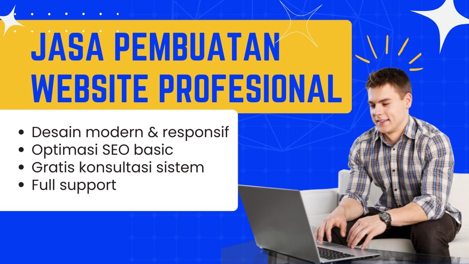 Jasa Pembuatan Website Profesional  Company Profile, Toko Online, Landing Page, Custom Website, UMKM