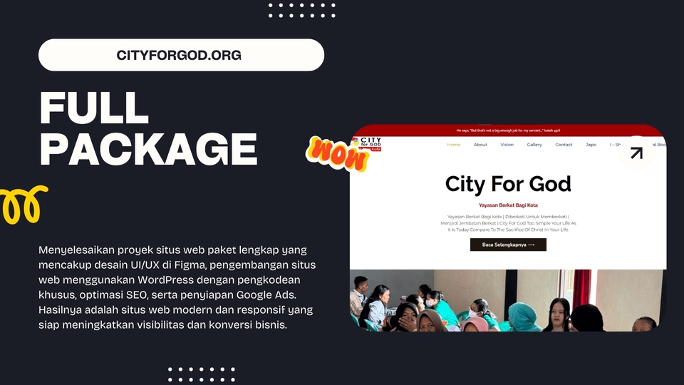 Web Development - Jasa Pembuatan Website Profesional Company Profile, Toko Online, Landing Page, Custom Website, UMKM - 12